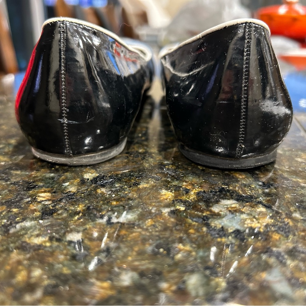 Black Patent Leather Flats